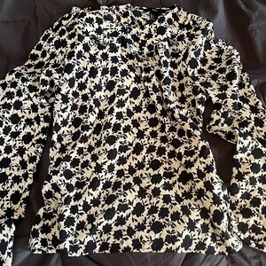 XXI by Forever 21 Peter Pan collar floral blouse Sz S